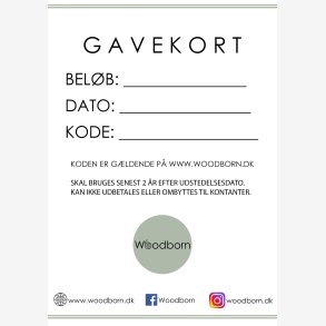 Print-selv-gavekort Woodborn