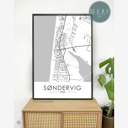 S�ndervig byplakat 100 stk