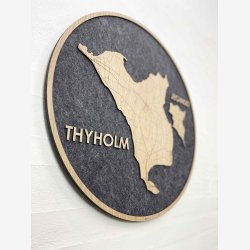 Thyholm &amp; Jegind� bykort i tr�