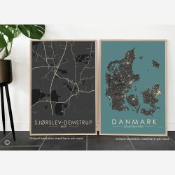 Sjrslev-Demstrup byplakat 30 stk