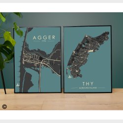 Agger byplakat 75 stk