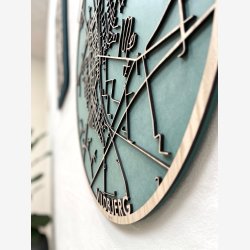 Vildbjerg bykort i tr