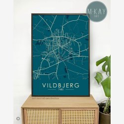 Vildbjerg byplakat 50 stk