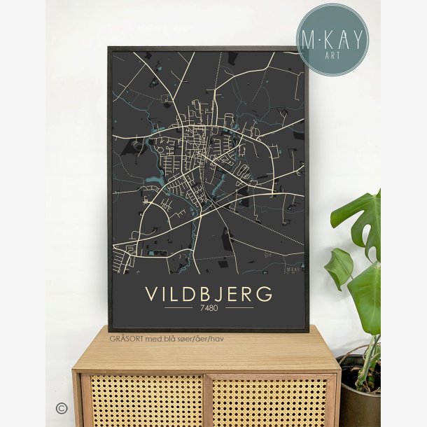 Vildbjerg byplakat 50 stk