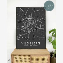 Vildbjerg byplakat 50 stk