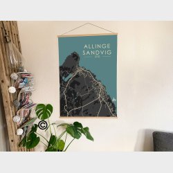 Allinge Sandvig byplakat 65 stk