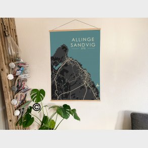 Allinge Sandvig byplakat 65 stk