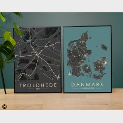Troldhede byplakat 65 stk