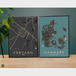 Frvang byplakat 65 stk