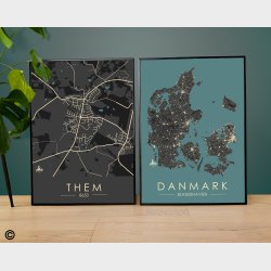 Them byplakat 95 stk