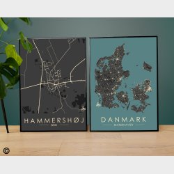 Hammersh�j byplakat 45 stk
