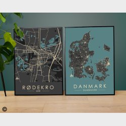 Rdekro byplakat 95 stk