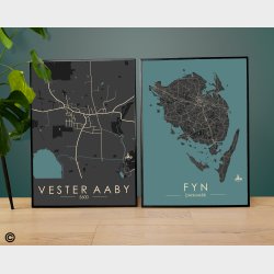 Vester Aaby byplakat 65 stk