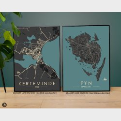 Kerteminde byplakat 80 stk