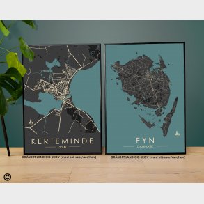 Kerteminde byplakat 80 stk