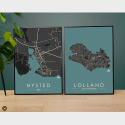 Nysted byplakat 50 stk