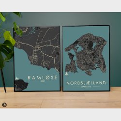 Ramlse byplakat 50 stk