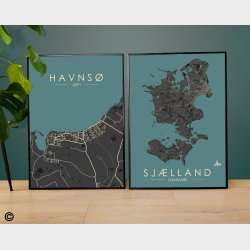 Havnsø byplakat 75 stk