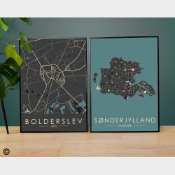 Bolderslev byplakat 75 stk