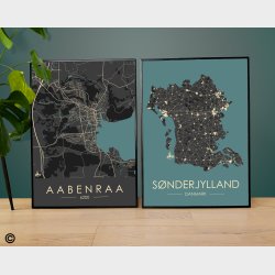 Aabenraa byplakat 95 stk
