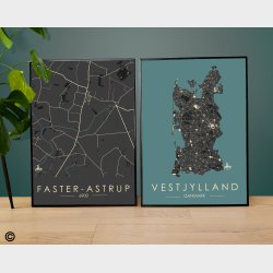 Faster Astrup byplakat 50 stk