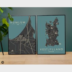 Humlum byplakat 65 stk