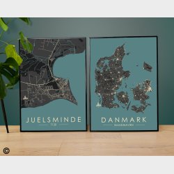 Juelsminde byplakat 75 stk