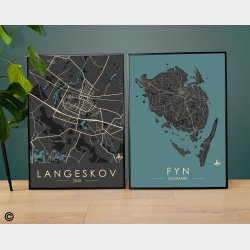 Langeskov byplakat 75 stk