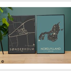 Snderholm byplakat 65 stk