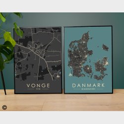 Vonge byplakat 40 stk