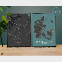 Sahl byplakat 50 stk