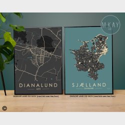 Dianalund byplakat 70 stk