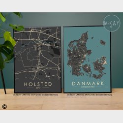 Holsted byplakat 65 stk