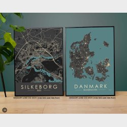 Silkeborg byplakat 200 stk