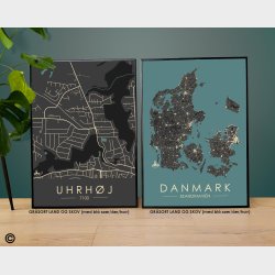 Uhrh�j byplakat 50 stk