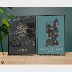 Tarm byplakat 60 stk