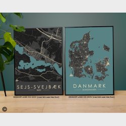 Sejs-Svejbk byplakat 50 stk