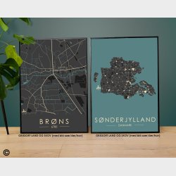 Brns byplakat 75 stk