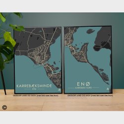 Karrebæksminde byplakat 75stk
