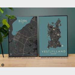 Bork byplakat 50 stk