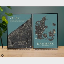Vejby byplakat 70 stk