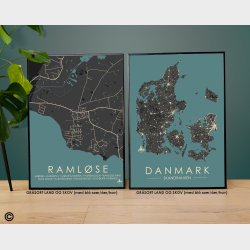 Ramlse byplakat 75 stk