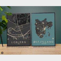 Lisbjerg byplakat 40 stk