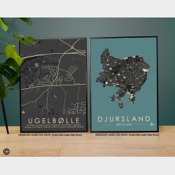 Ugelbølle byplakat 75 stk