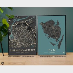 Skibhuskvarteret byplakat 200 stk