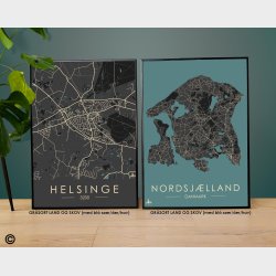 Helsinge byplakat 75 stk