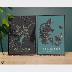 Glums byplakat 75 stk