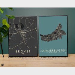 Brovst byplakat 65 stk