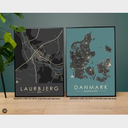 Laurbjerg byplakat 80 stk