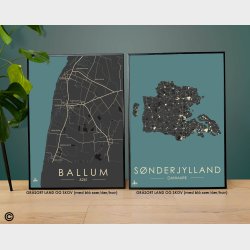 Ballum byplakat 50 stk